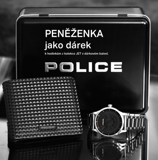 Peněženka k hodinkám POLICE jako dárek